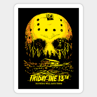 friday the 13th Magnet